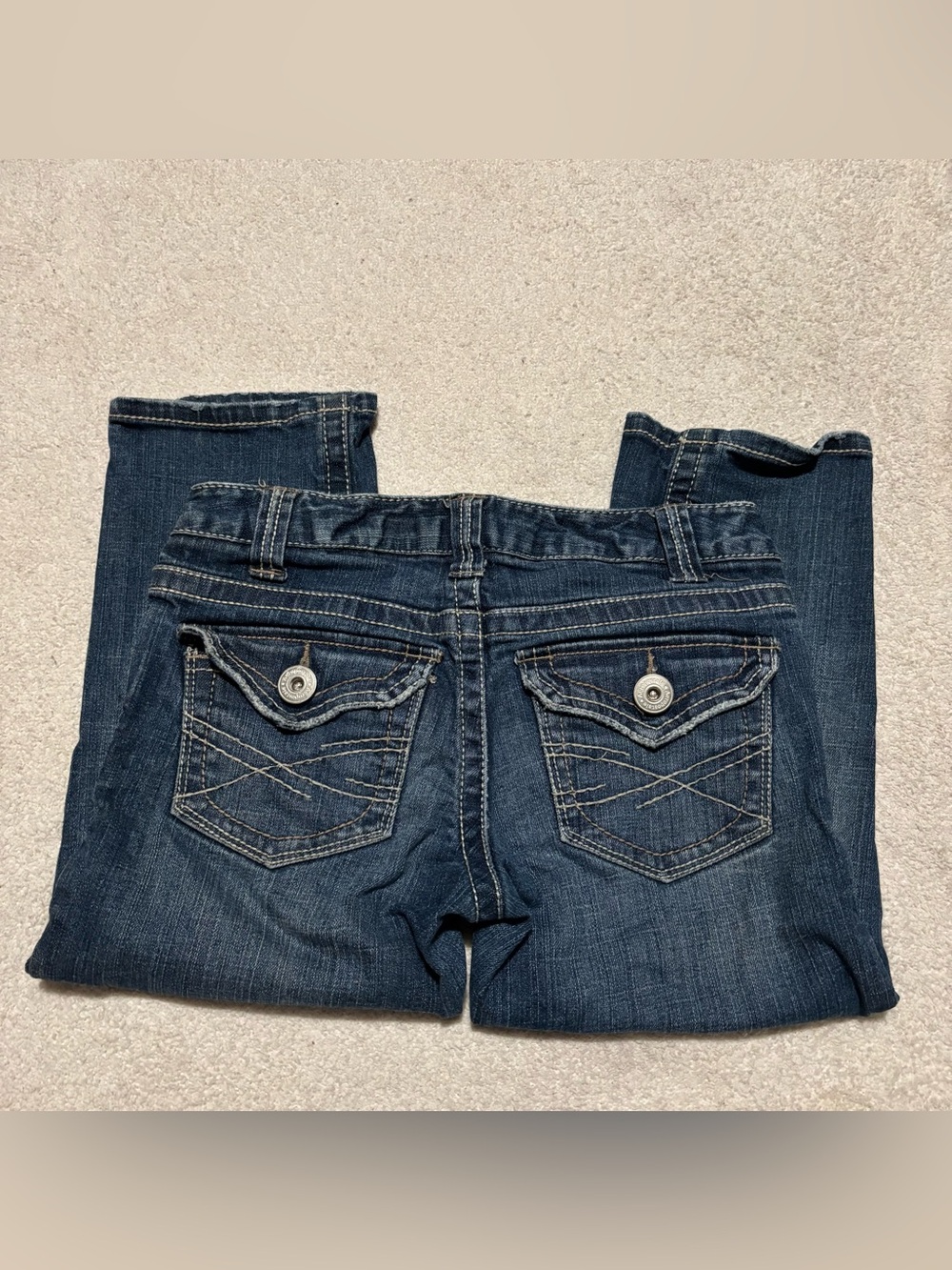 Aeropostale Denim Lowrise Capri pants Y2K size 1/2